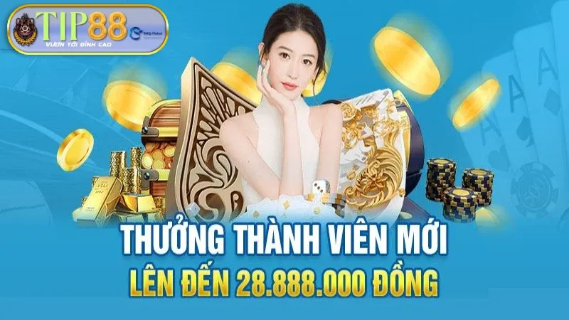 Khuyến mãi Tip88 thành viên mới